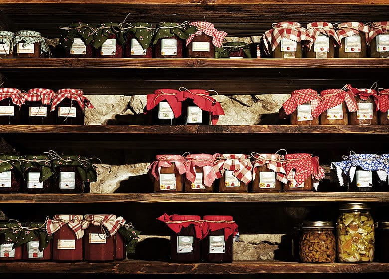Jams and home-made products