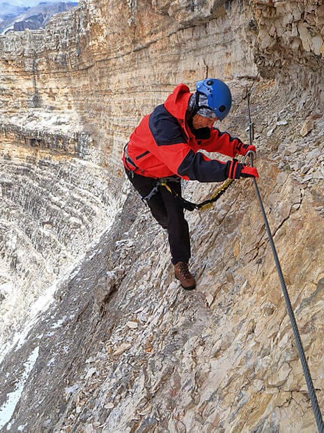 Klettersteig in Alta Badia