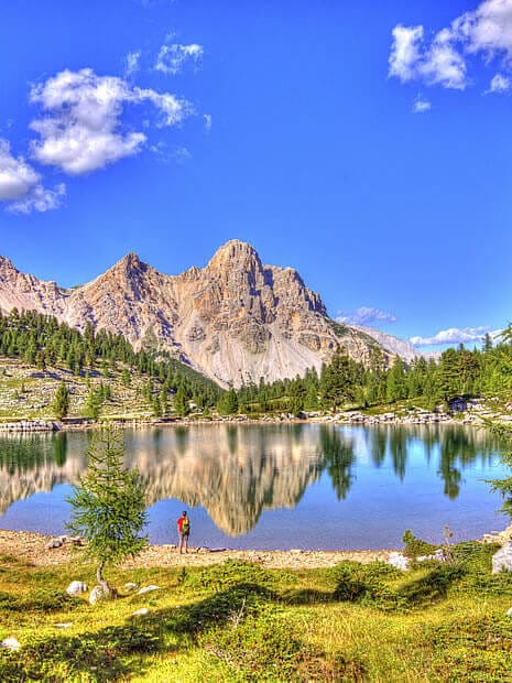 Trekking in the Dolomites UNESCO heritage