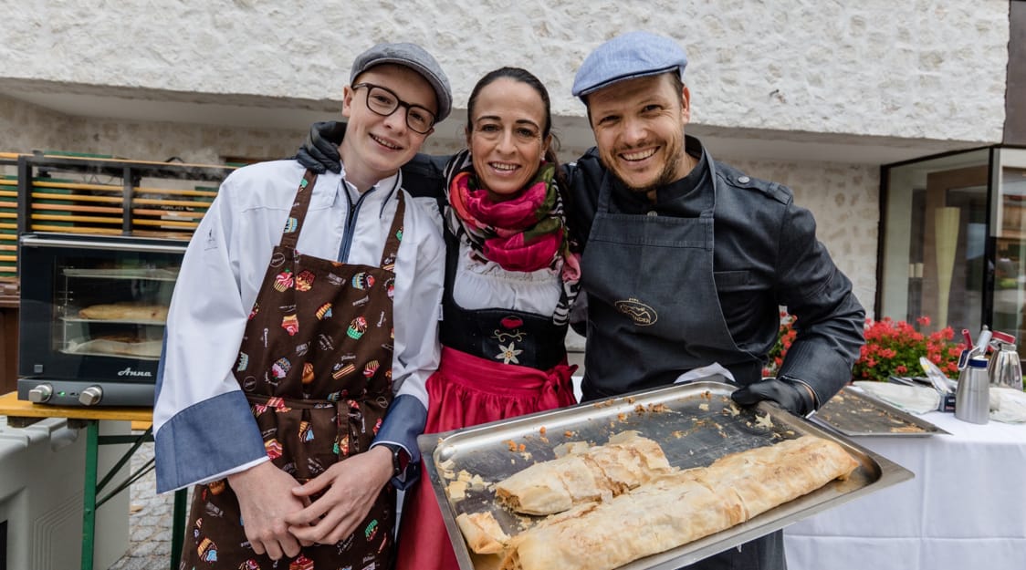 Passione per la cucina in famiglia