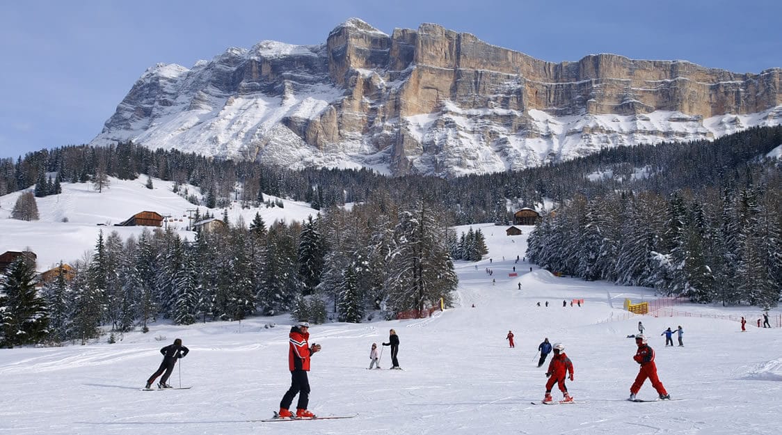 Ski tour of Santa Croce Dolomiti Superski