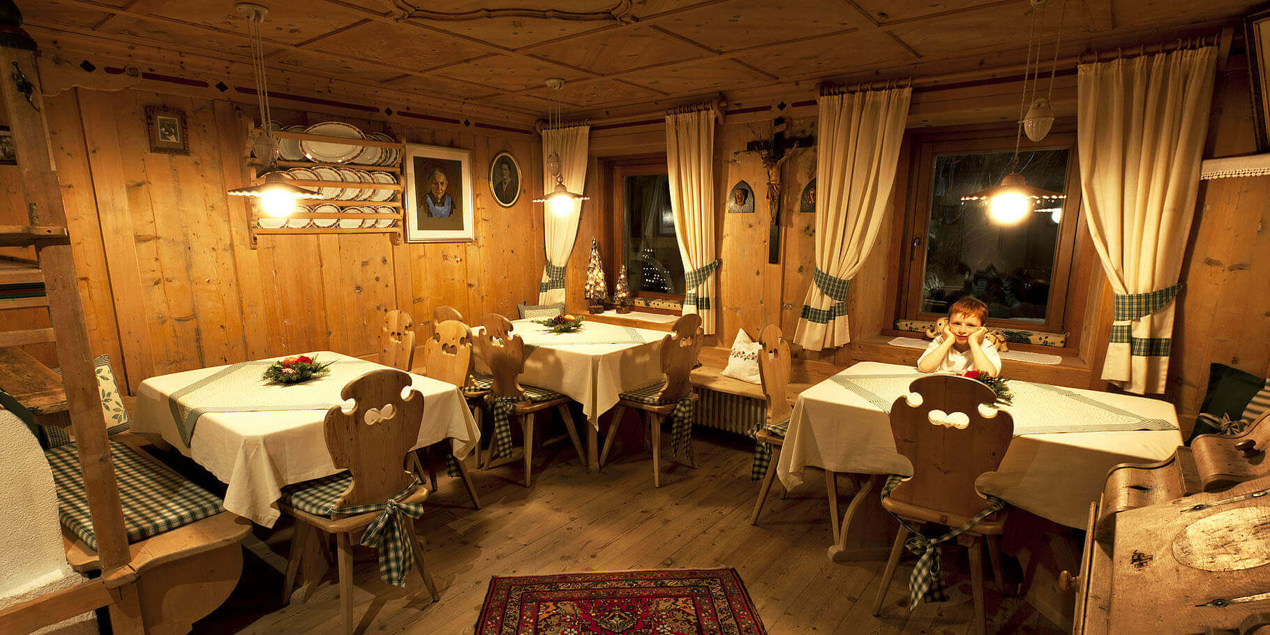 Traditional tirolean stube